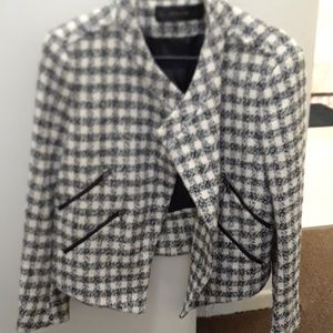 Knitted blazer